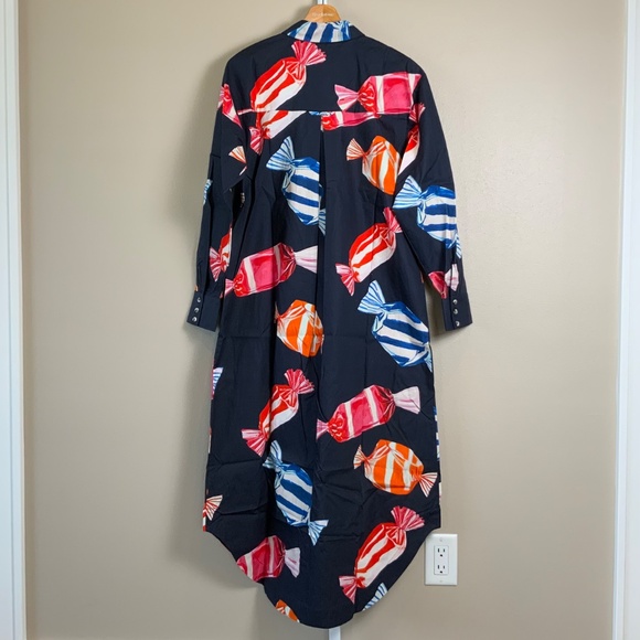 Anthropologie The Soren Long-Sleeve Shirt Dress by Maeve - Picture 12 of 16